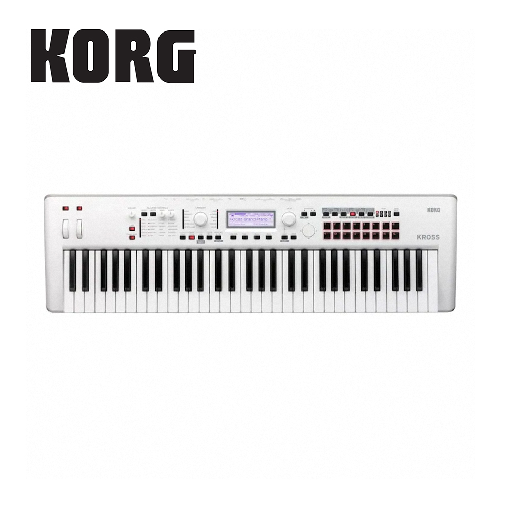 KORG KROSS 2 61鍵合成器 WH 白色款【敦煌樂器】, , large