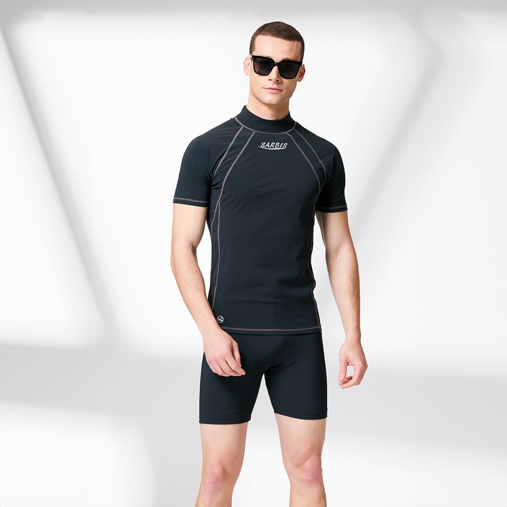 Monina Taiwan-made amphibious short-sleeved sunscreen jellyfish jacket, complete set (suitable for both men and women), unisex style -L
