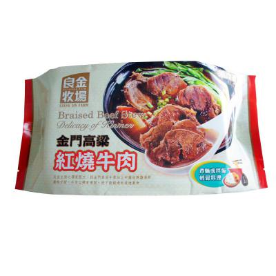 【良金牧場】金門高粱牛肉麵半筋半肉3組(半筋半肉，含麵)(免運費), , large