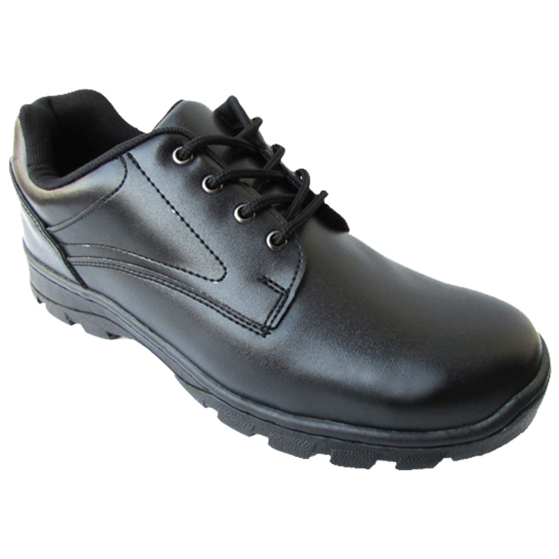 男綁帶學生皮鞋571, 黑色-28cm, large