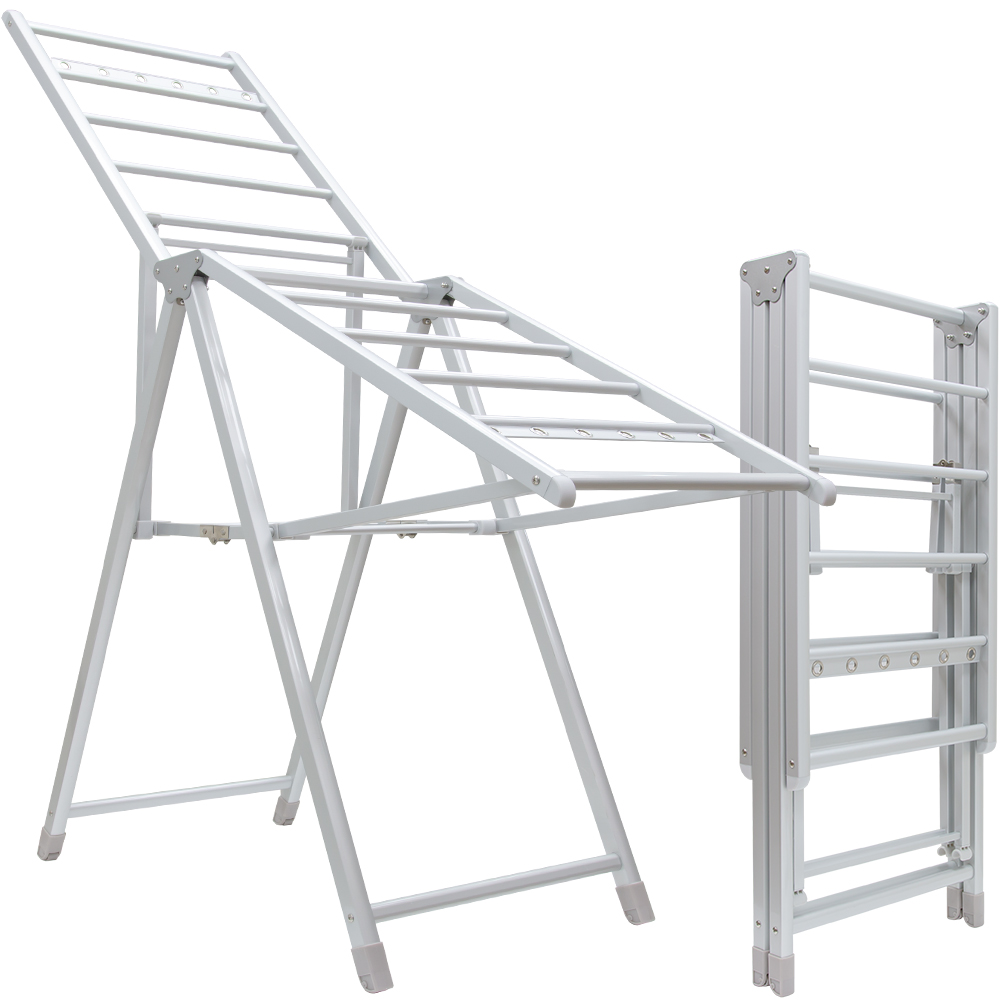 [7-Nice]銀翼雙開鋁合金曬衣架, , large