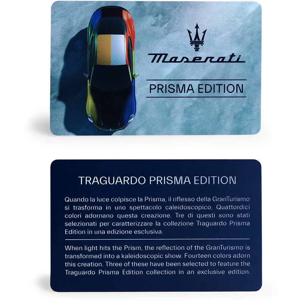 MASERATI 瑪莎拉蒂 Traguardo Prisma特別版三眼計時手錶 多彩錶帶套組 R8873612061, , large