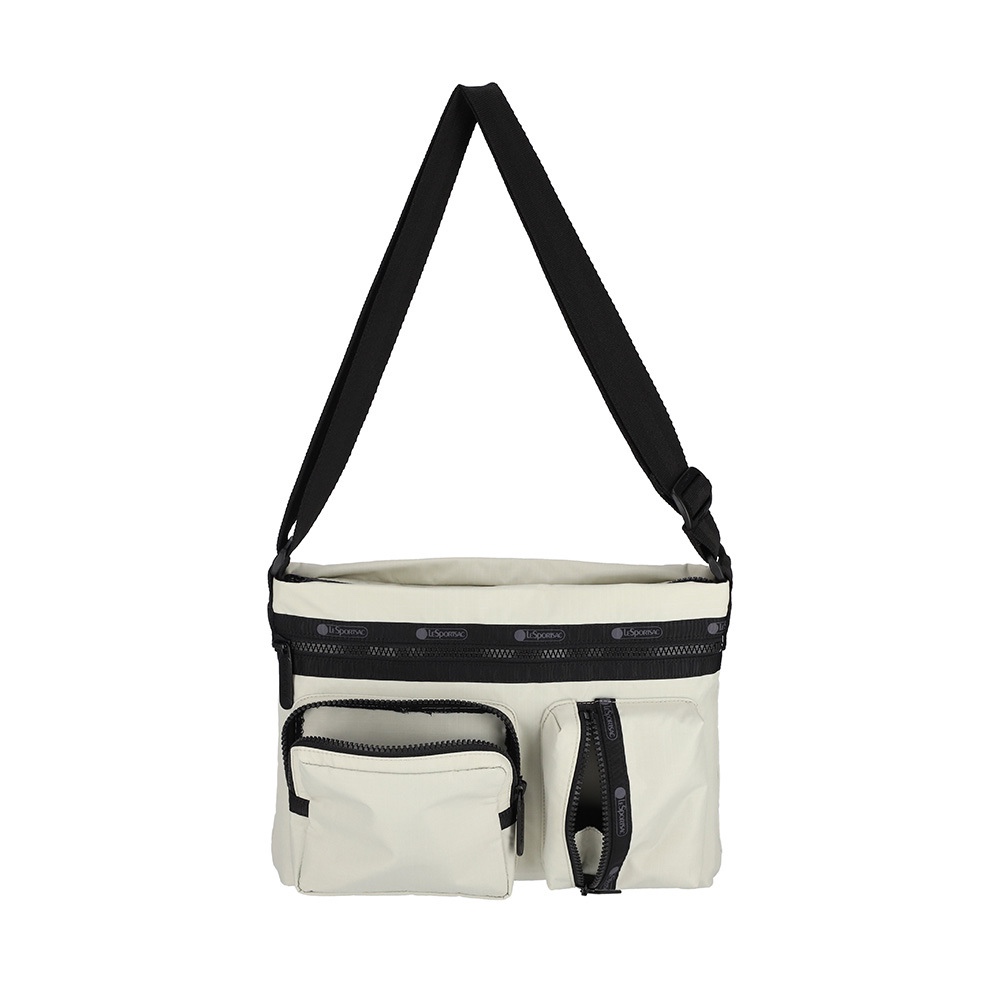 LeSportsac CARGO SMALL MESSENGER 小型多口袋信差包 - 砂色工裝風, , large