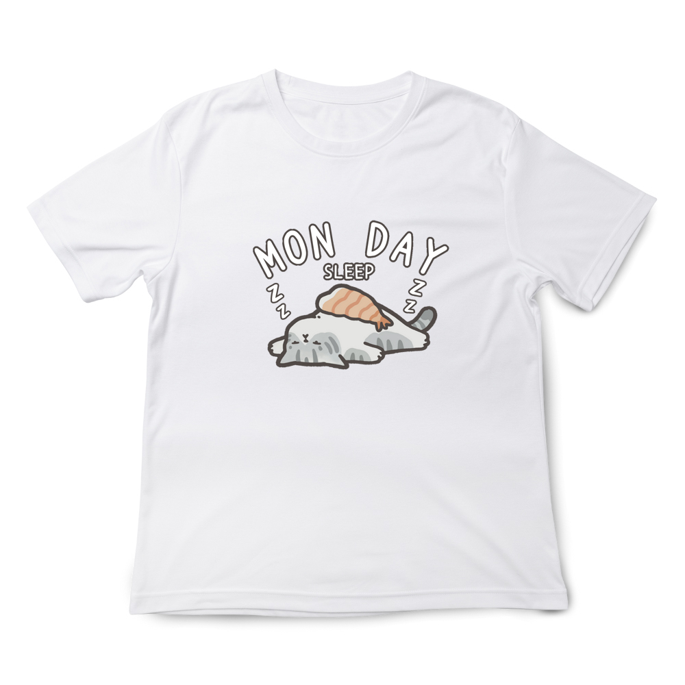 JZ TEE Cat - Sleeping Sushi Cat Graphic Tee, , large