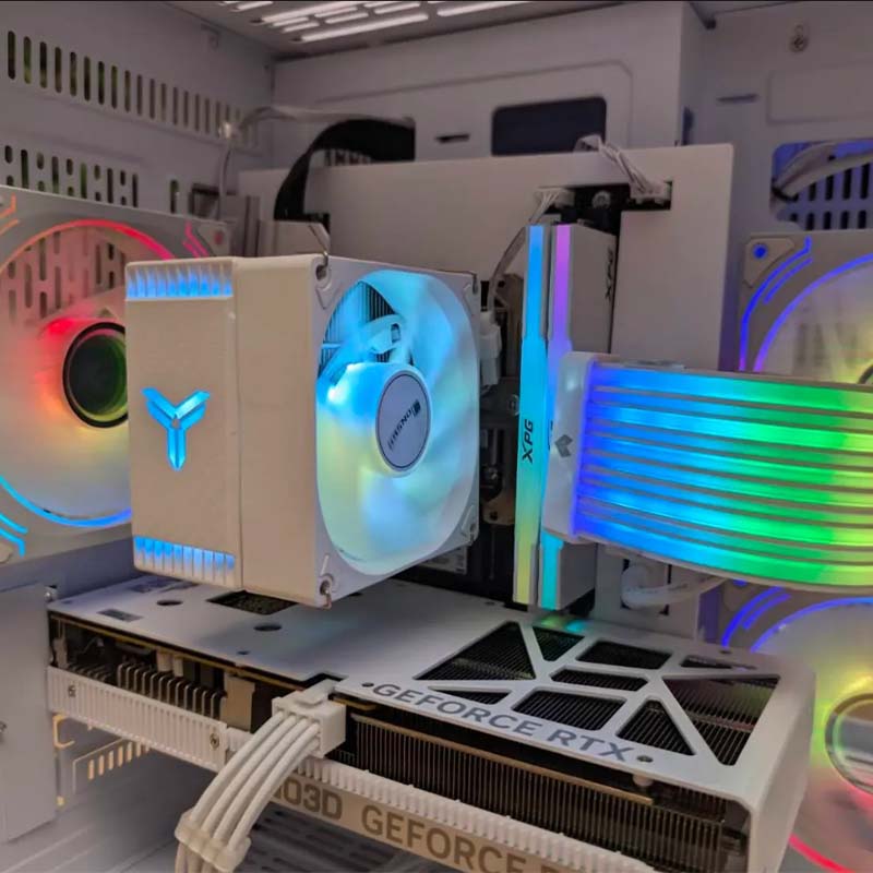 2026推薦便宜電競Ai主機 白⭐i5-14400F+RTX5060⭐5天出貨( B製程 ), , large