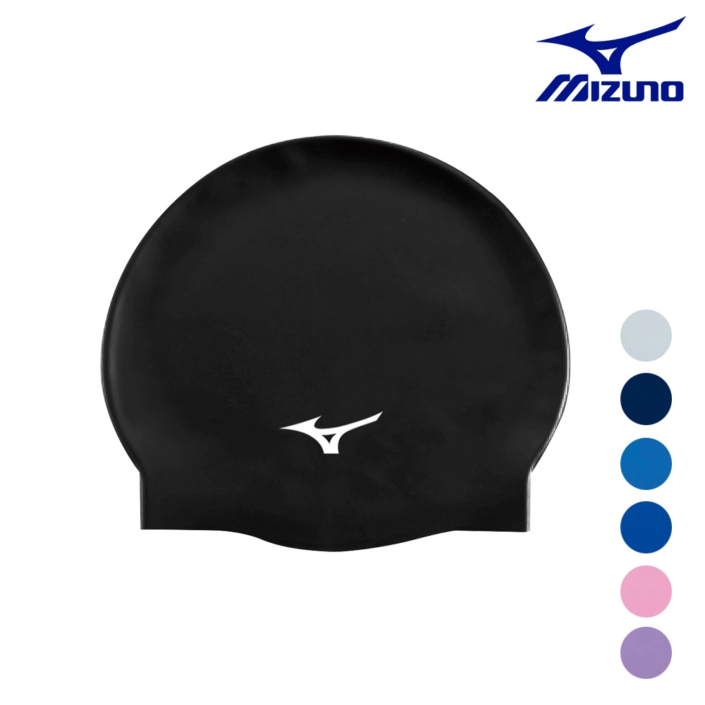 MIZUNO SWIM 矽膠泳帽 游泳帽 防水泳帽 成人泳帽 N2MW055300【樂買網】, , large