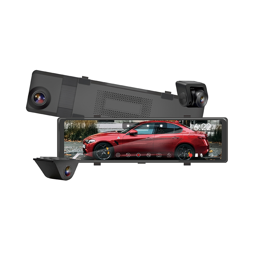 【MOIN車電】三錄GPS測速星光級MX-910DS電子後照鏡式行車記錄器(贈64G專用卡), , large