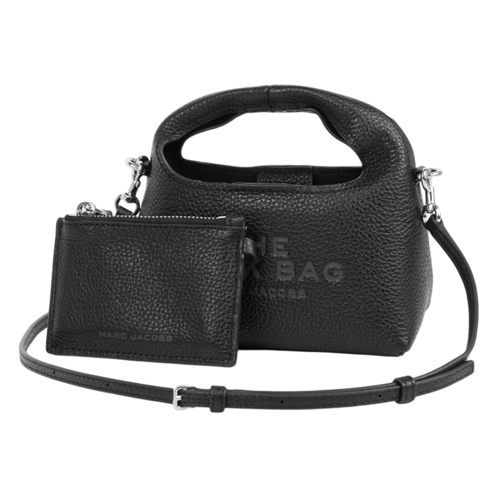 MARC  JACOBS The Sack Bag 牛皮二用包(Micro)(黑色), , large