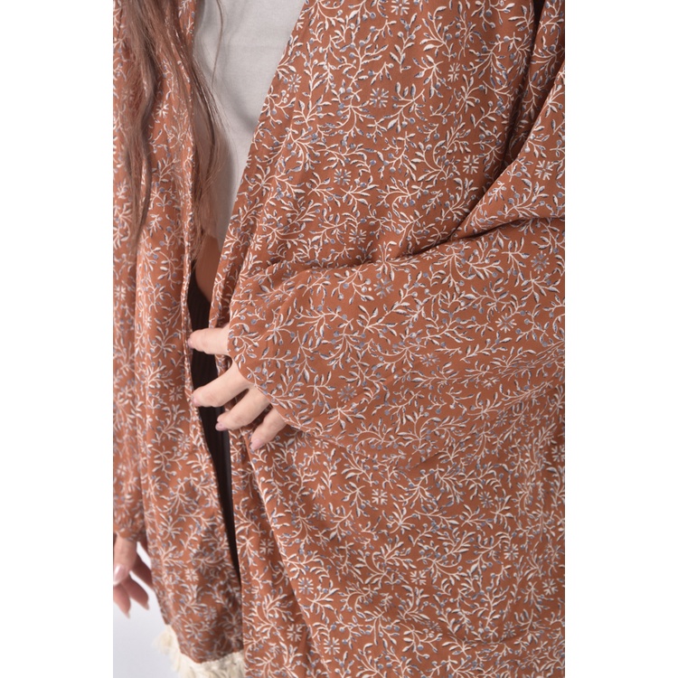 (S) shester質感橘色罩衫二手衣, , large