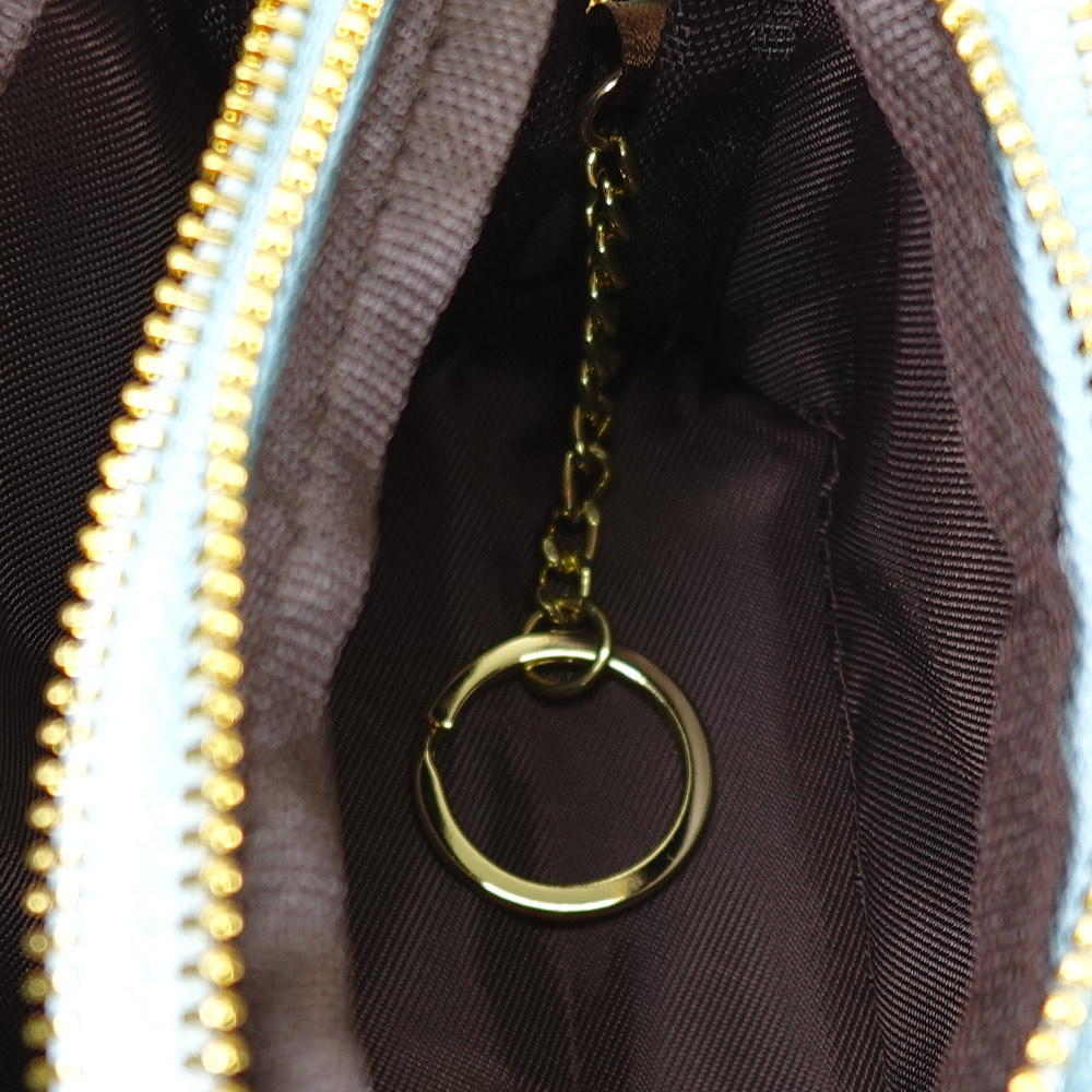 【M2nd】 Ostrich  Multipurpose purse, , large