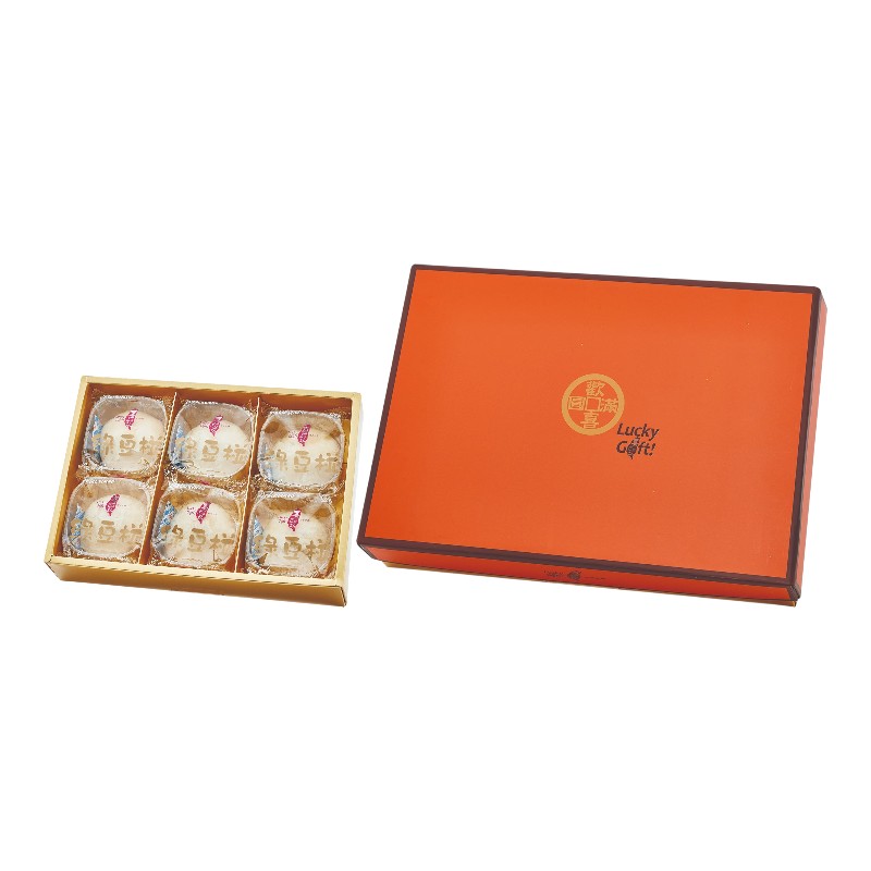 喜之坊-冠軍綠豆椪6入禮盒, , large