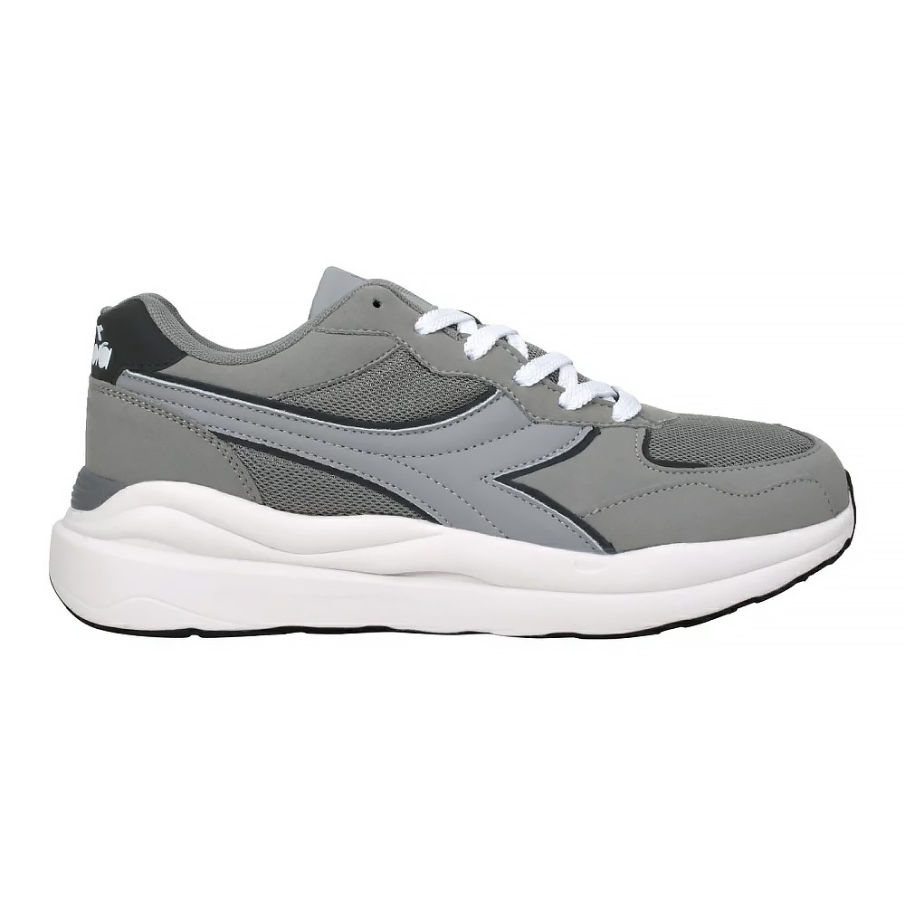 DIADORA迪亞多那 時尚運動男鞋 男運動鞋 男鞋 休閒鞋 復古 反光 輕量 透氣 保護後跟 足弓支撐 止滑 黑 灰, , large