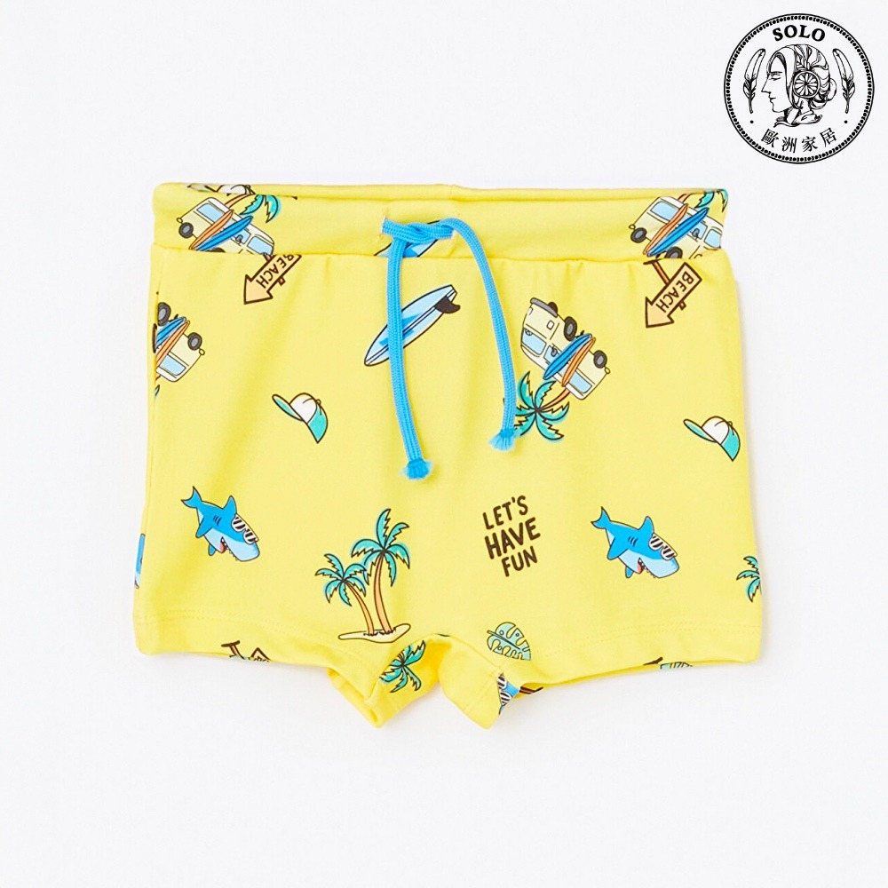 【Solo Vintage】LCW SWIMMING SUIT YELLOW PRINT, , large