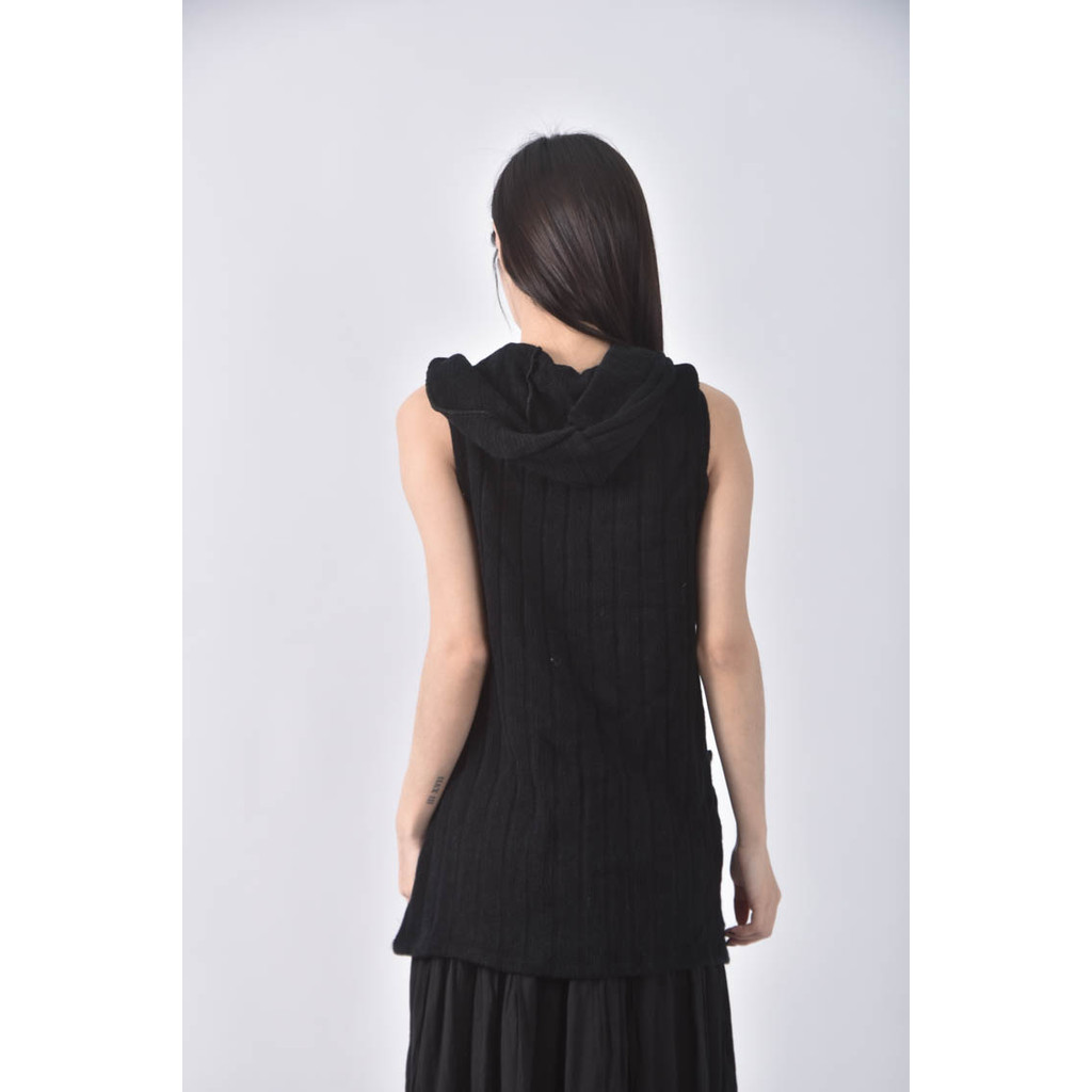 (S) 背心黑色外套二手衣, , large