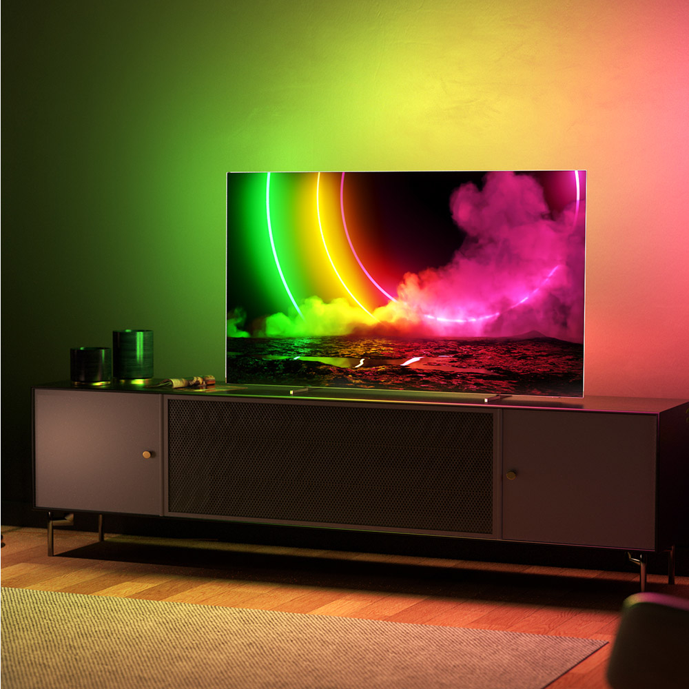 PHILIPS 飛利浦 55吋 120Hz OLED Android聯網液晶顯示器 螢幕 電視 55OLED806, , large