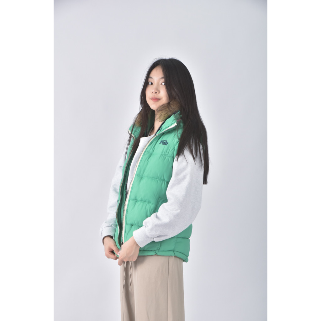 (S) superdry連帽綠色外套二手衣, , large