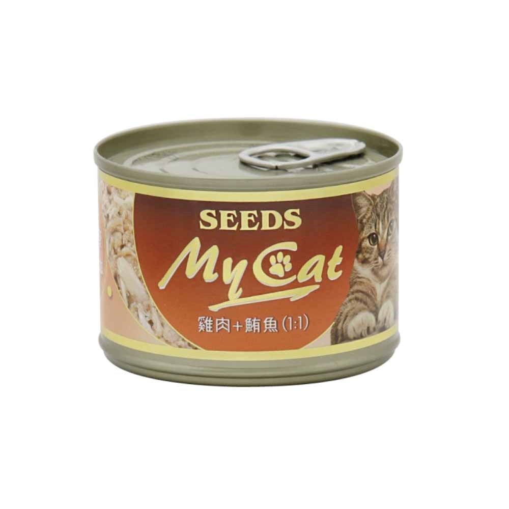 【拉拉寵物小舖】seeds 惜時 貓罐頭 MyCat我的貓機能餐 170g, , large