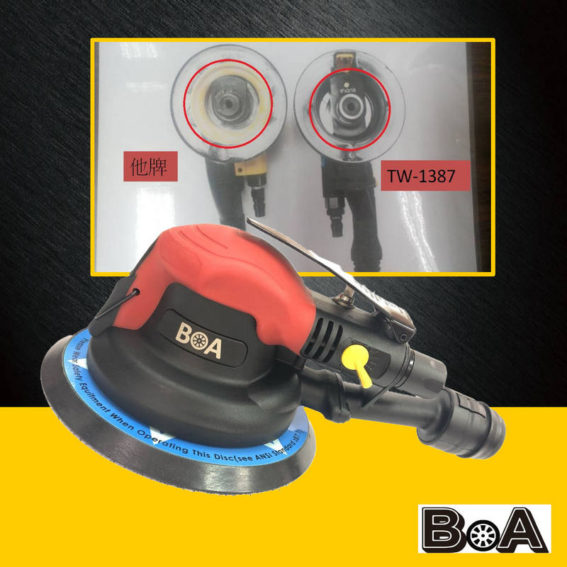 OIL FREE 6" PALM SANDER ,CENTRAL VACUUM Quick-Change Mounting System, , large