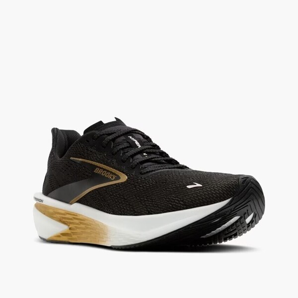 Brooks Hyperion 2 男 慢跑鞋 彈力 支撐 緩震 黑 金 [1104321D098], , large