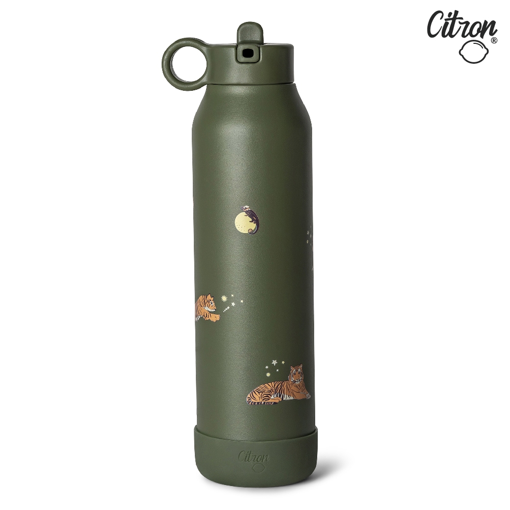 官方直營【Citron】三層保溫瓶_500ml_淘氣老虎, , large