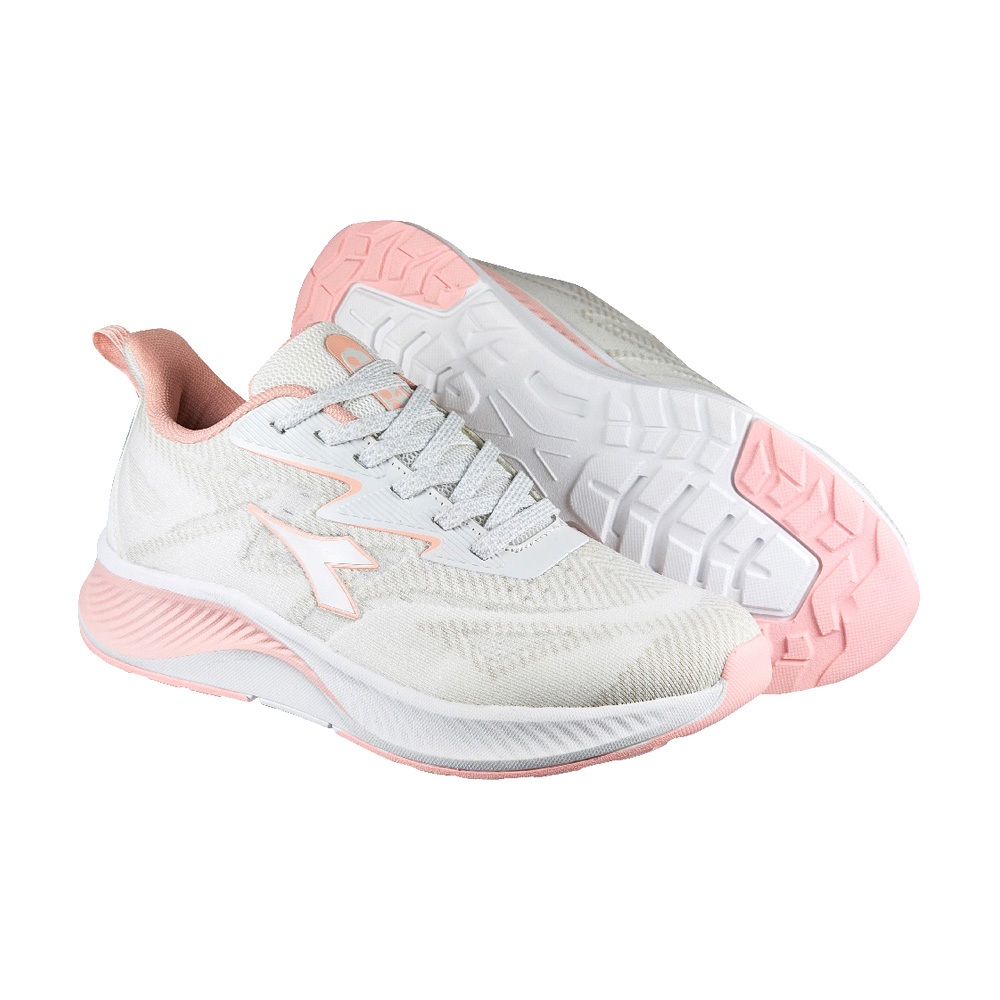 DIADORA迪亞多那 綠野仙蹤慢跑鞋 女運動鞋 女鞋 時尚 輕量 透氣 減壓 緩震 Q彈 氣墊乳膠鞋墊 止滑 綠 白粉, , large