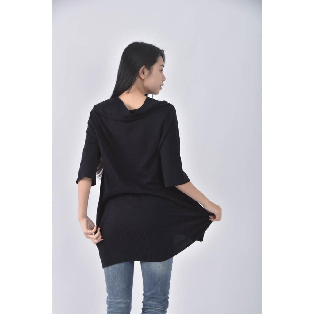 (L) sportmax排扣黑色外套二手衣, , large