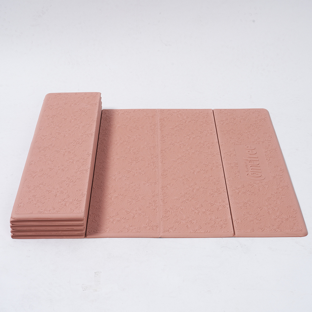 Comefree 羽量級TPE摺疊瑜珈墊 摩卡慕斯[西合], , large