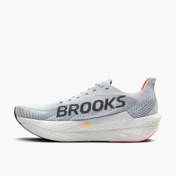 Brooks Hyperion Max 2 女 慢跑鞋 運動 路跑 推進加速象限 灰 橘黃 [1204231B443], , large