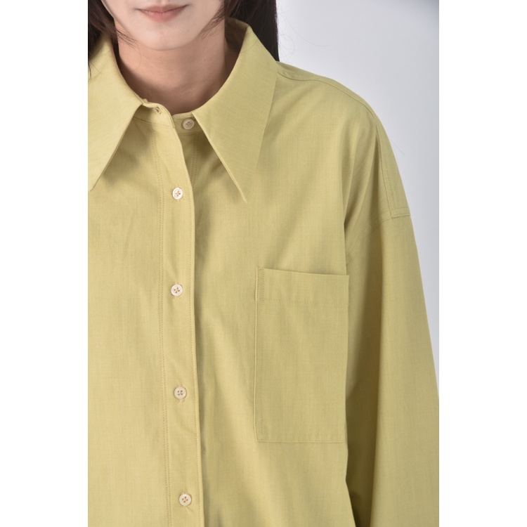 (F) studio doe西裝綠色長袖上衣二手衣, , large