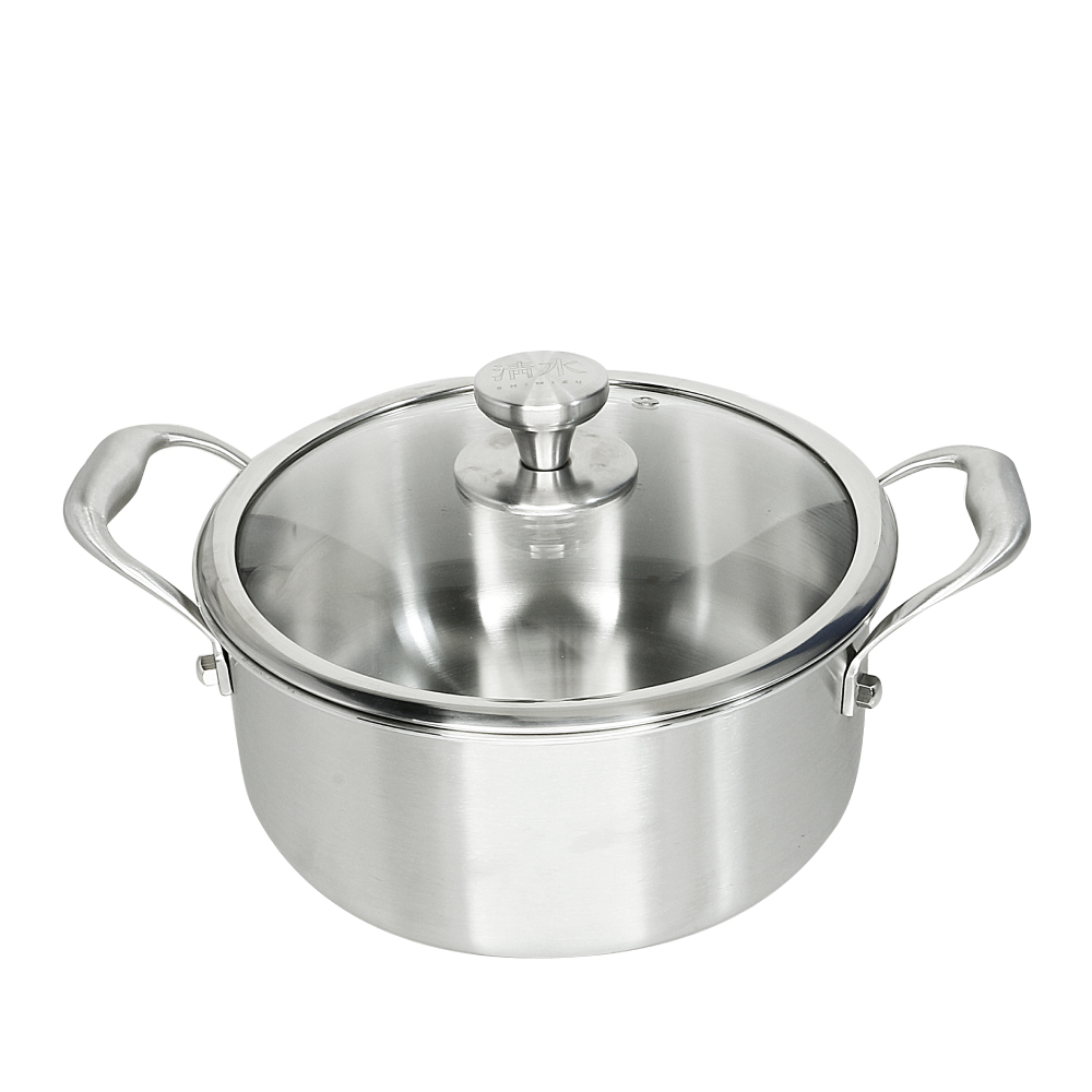 [清水]316不鏽鋼爵鼎湯鍋22CM, , large