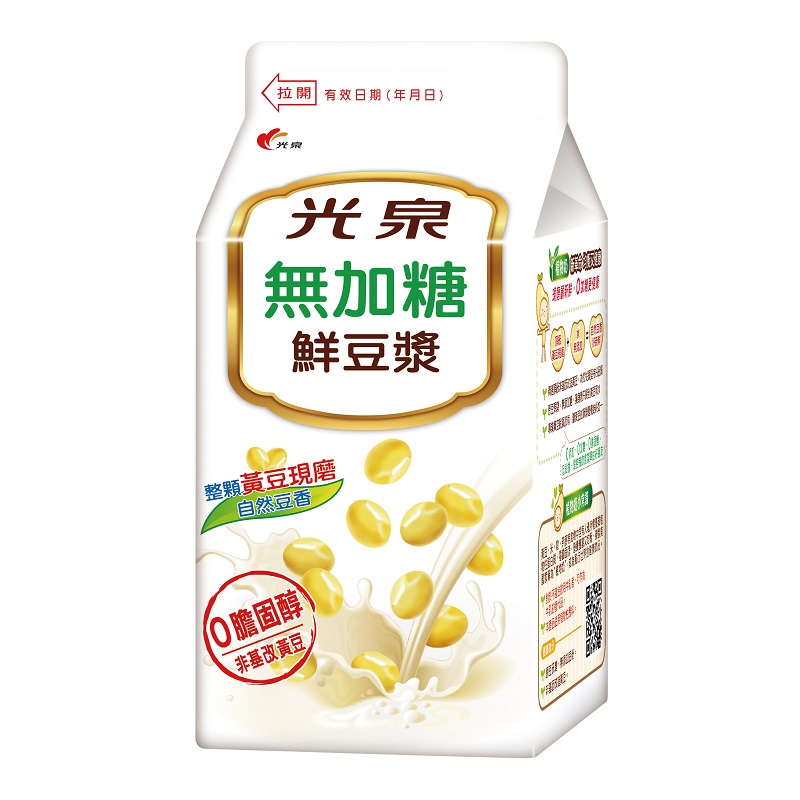 光泉無加糖鮮豆漿, , large