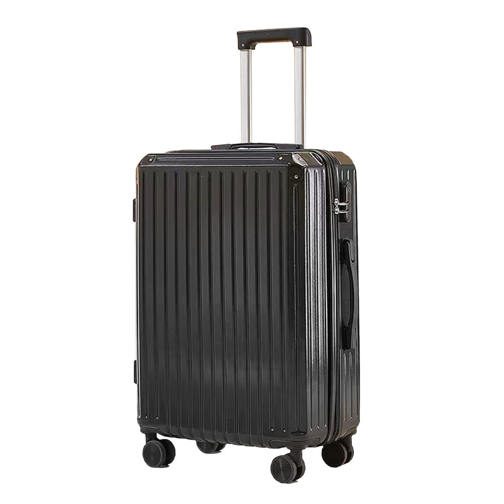 【HJY】鴻嘉源 多功能USB充電行李箱K26-黑