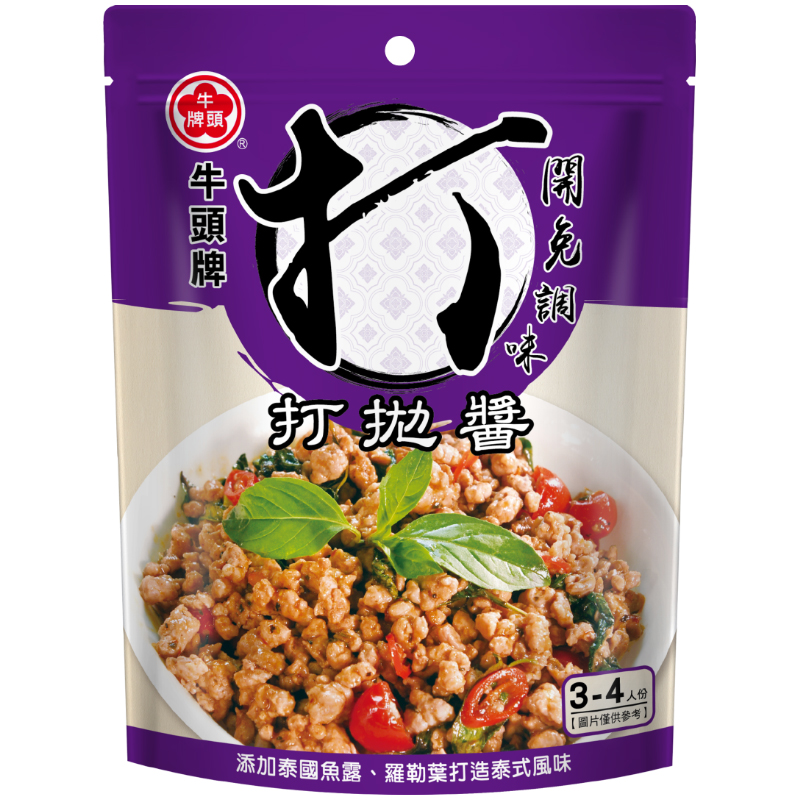 牛頭牌打拋醬60g