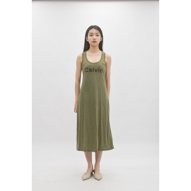 (S) tokyo fashion字母寬鬆綠色洋裝二手衣, , large