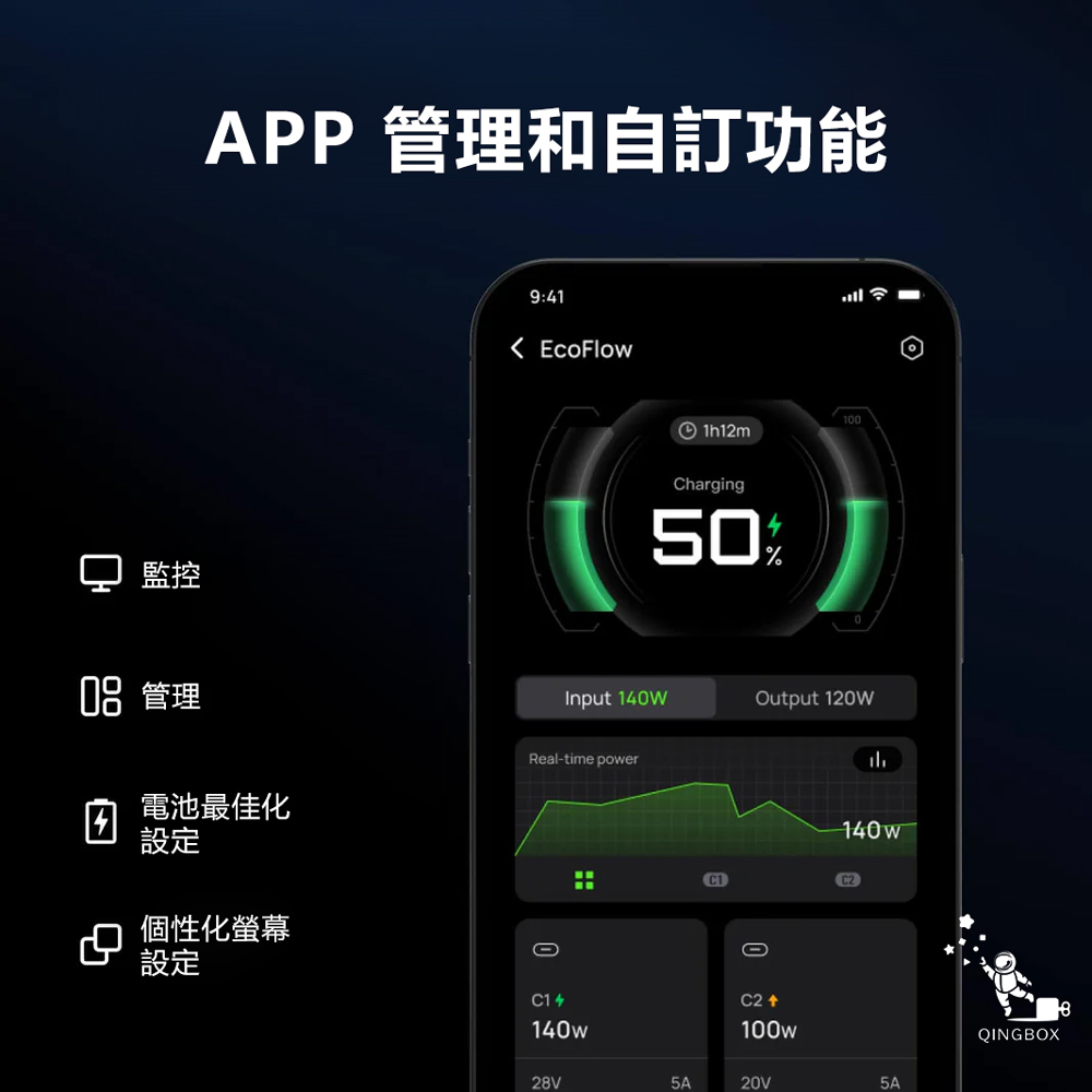 EcoFlow 正浩 RAPID Pro X EFHB140X 300W行動電源27650mAh 99.54Wh, , large