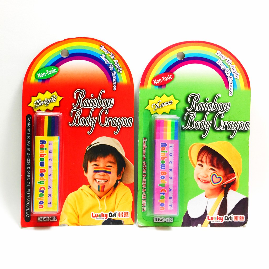 蜡藝 6色人體彩繪條蜡藝 6色人體彩繪條-一般色