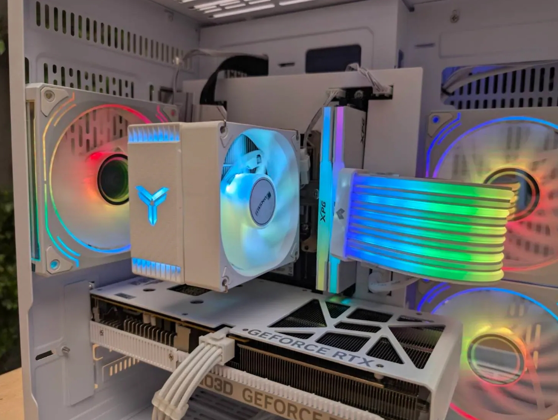 2026推薦便宜電競Ai主機 白⭐i5-14400F+RTX5060⭐5天出貨( B製程 ), , large