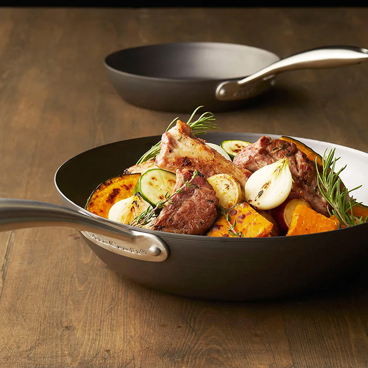 【vitacraft】Japan-Made Nitrided Iron Uncoated Single-Handle Frying Pan 26cm (Super Iron Series), , large