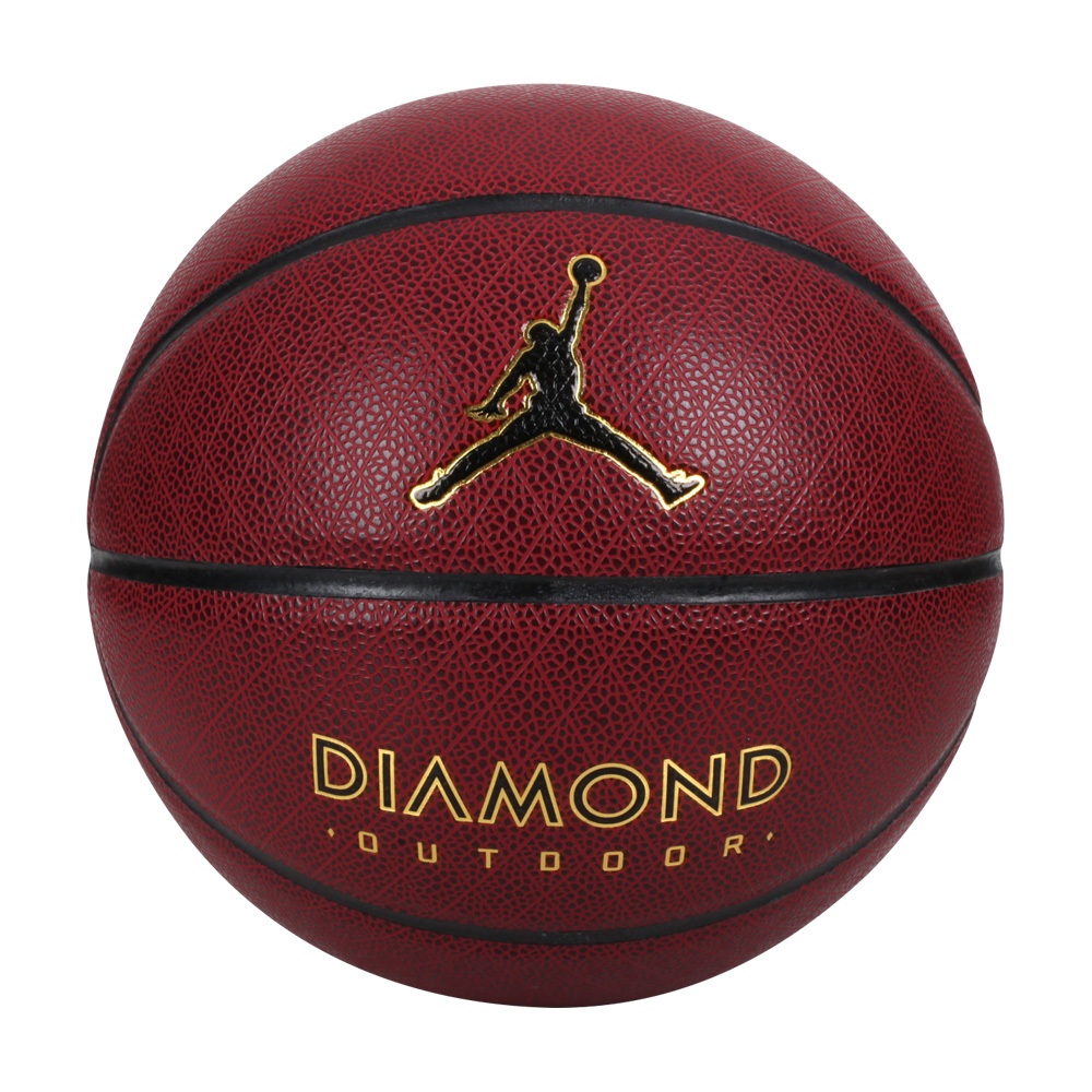 NIKE JORDAN DIAMOND OUTDOOR 8P 7號球 標準籃球 比賽 訓練 運動 耐用 彈性 耐磨 琥珀, , large