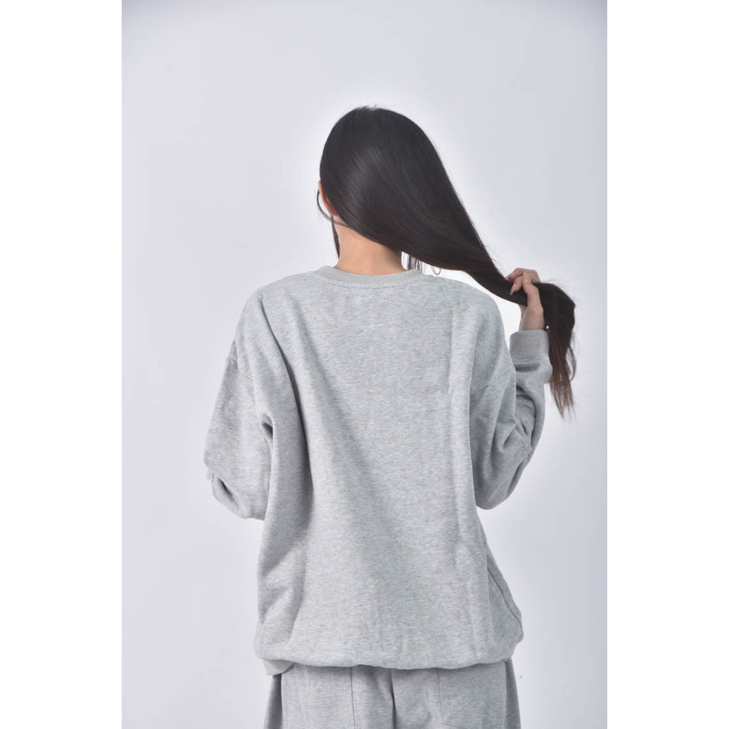 (2XL) maison margiela棉質純棉灰色長袖上衣二手衣, , large