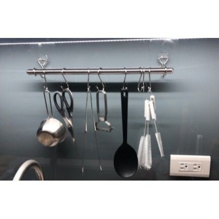 [Beargood sticker] 60cm Single Towel Bar (Stainless Steel), , large