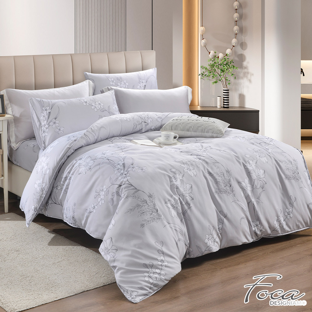 【FOCA】Lian Lian Feng Chen | 3M patented moisture wicking breathable antibacterial Tencel four-season quilt/cool quilt bed sheet set - single, , large