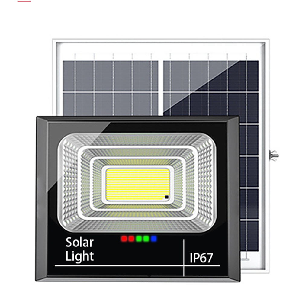 【禾統】LED智能光控太陽能感應燈／鋁殼款800W白光光控款／1台(太陽能感應燈 天黑自動亮 遙控定時 太陽能燈), , large