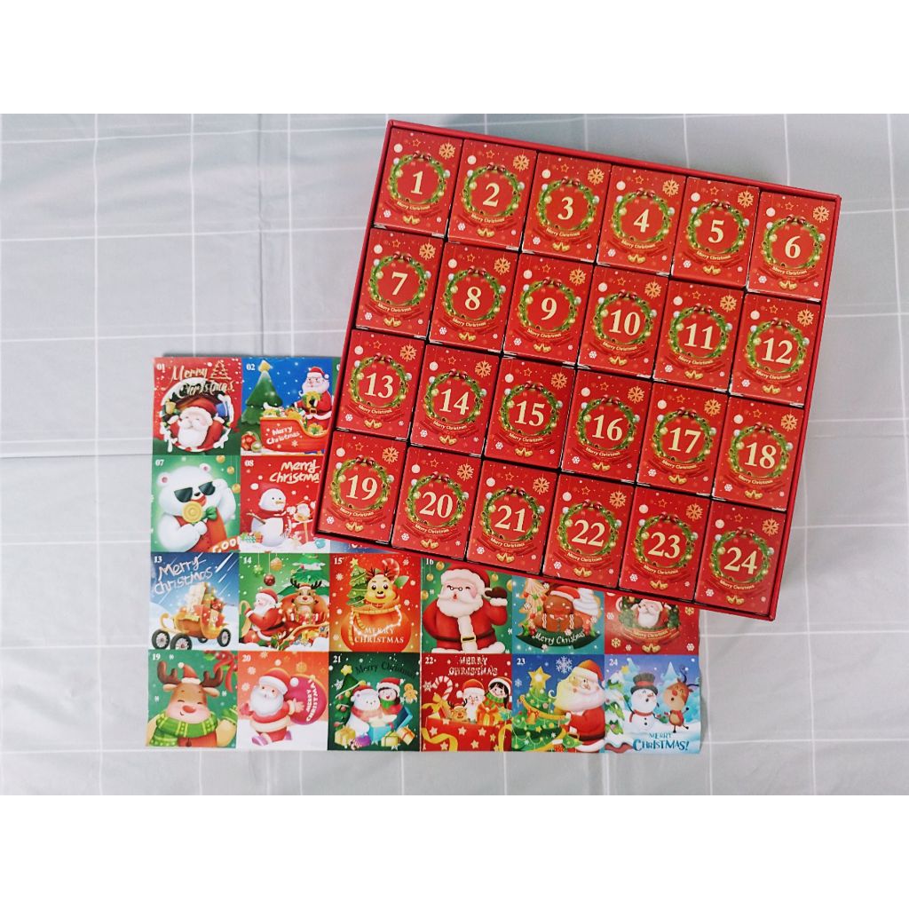 《南門書局》聖誕倒數曆 拼圖 1008 PCS~耶誕 禮物, , large