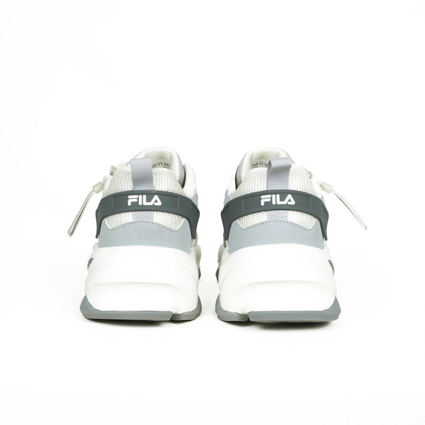 Kixpress-Fila Athens 女 運動休閒鞋 老爹鞋 緩震 舒適 白灰 [5-J913Y-441], , large