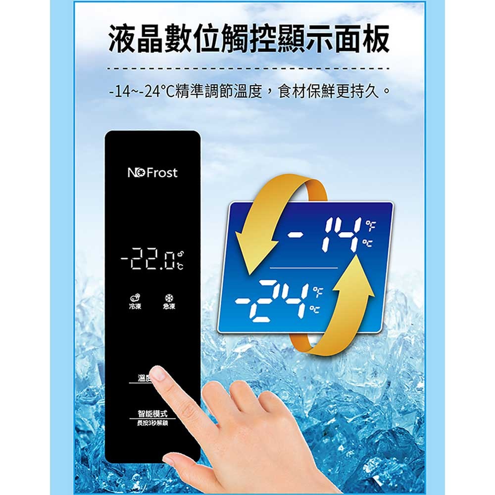 SANLUX 台灣三洋 348L 直立式變頻風扇無霜冷凍櫃 SCR-V348F, , large