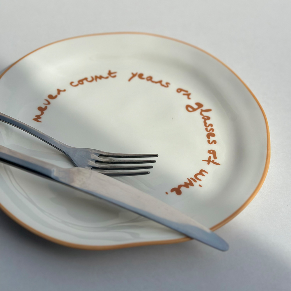 【英國 MÆGEN】陶瓷主題餐盤-橘, , large