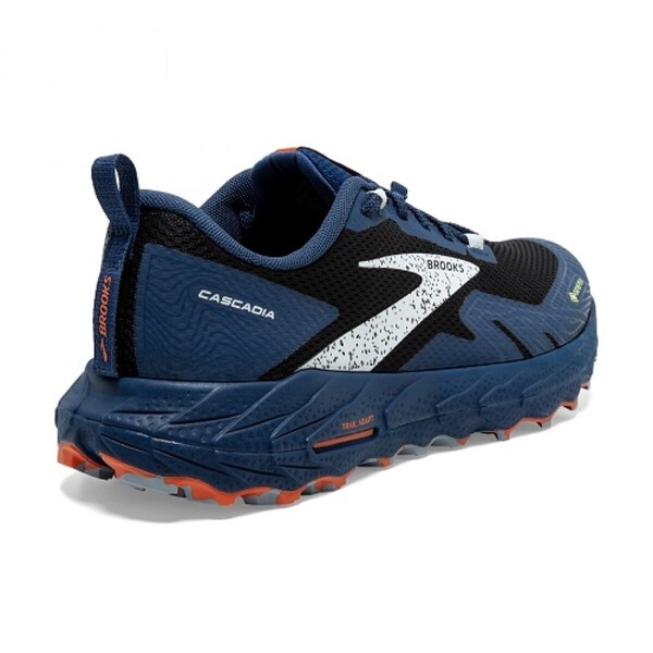Brooks Cascadia 17 Gtx 男 越野鞋 慢跑 運動 防撥水 避震緩衝 深藍 [1104021D062], , large