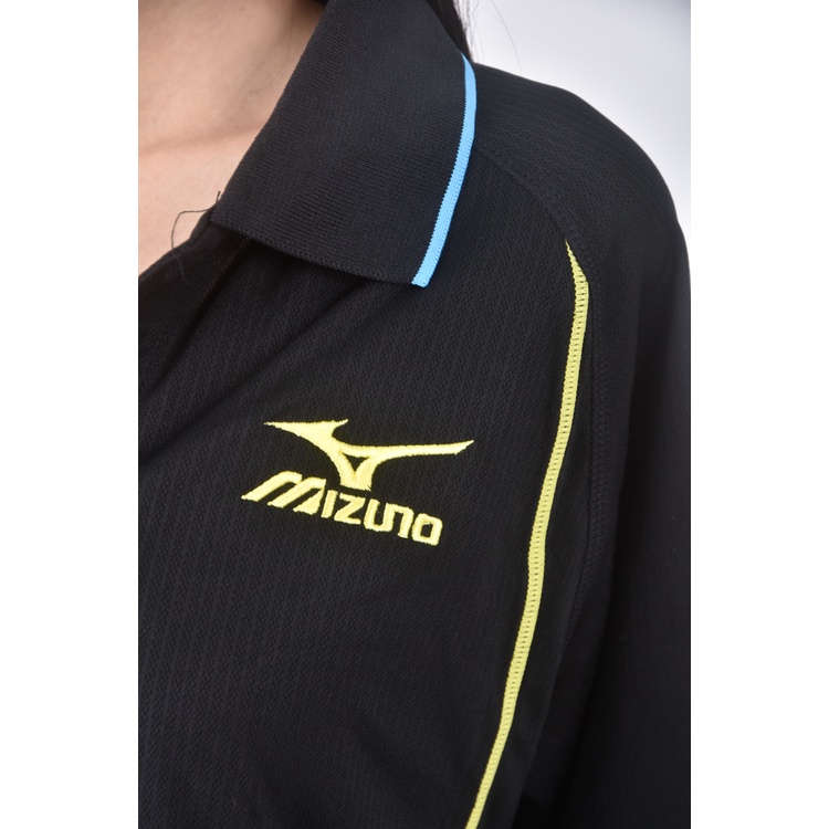 (L) mizuno黑色短袖上衣二手衣, , large