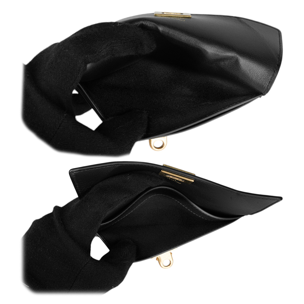 BALENCIAGA Rodeo 金釦平滑小牛皮大款零錢包/卡夾包/黑色, , large